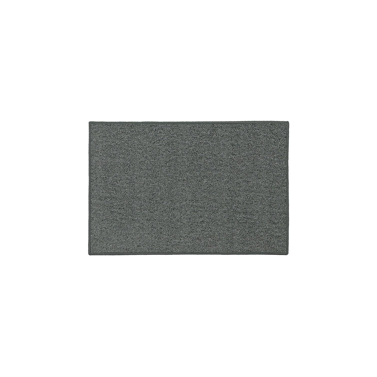 Eden Machine Washable Latex Backed Doormat, 40x60cm, Grey - image 1