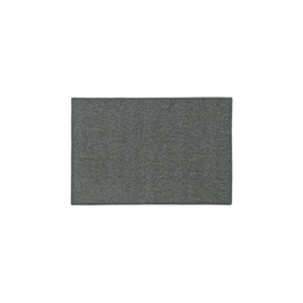Eden Machine Washable Latex Backed Doormat, 40x60cm, Grey - thumbnail 1