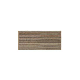 Arona Machine Washable Latex Backed Runner Doormat, 57x150cm, Beige