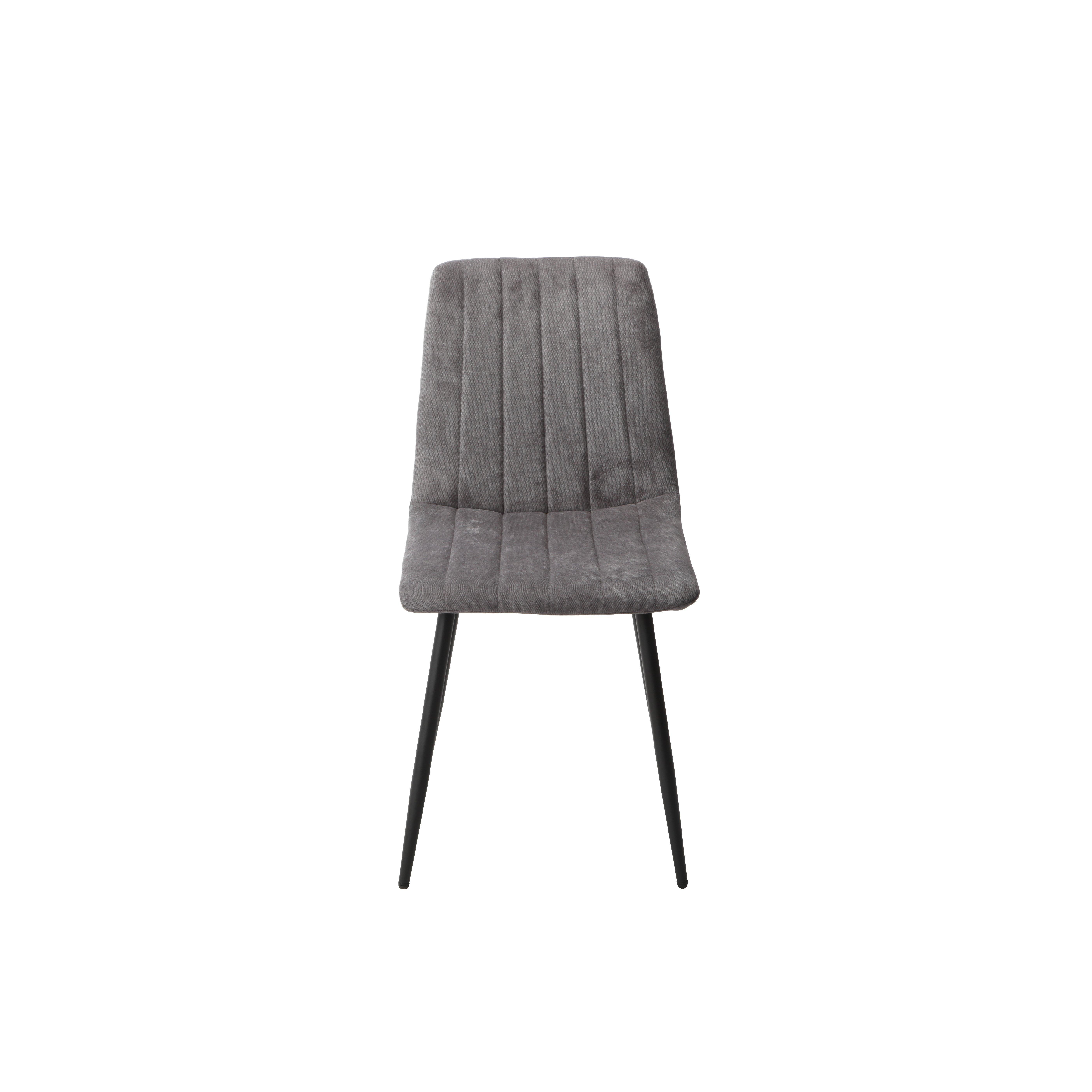 Aspen Straight Stitch Dining Chair With Black Tapered Legs (Pair) - image 1