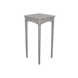 Pine Wood Pre-Assembled Square Tapered Tall Side Table - thumbnail 3
