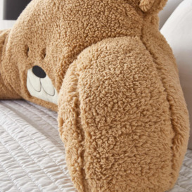 Teddy Fleece Bear Cushion with Arms Lumbar Chair Support Back Rest Pillow Kids - thumbnail 2