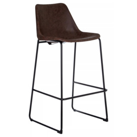 Interiors by Premier Dalston Bar Stool with Angled Legs