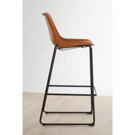 Interiors by Premier Dalston Bar Stool with Angled Legs - thumbnail 3