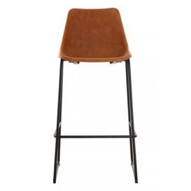 Interiors by Premier Dalston Bar Stool with Angled Legs - thumbnail 1