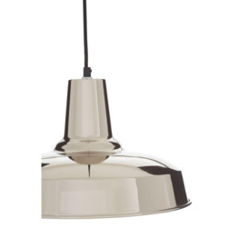 Interiors by Premier New Foundry Deep Plate Iron Pendant Light - thumbnail 3