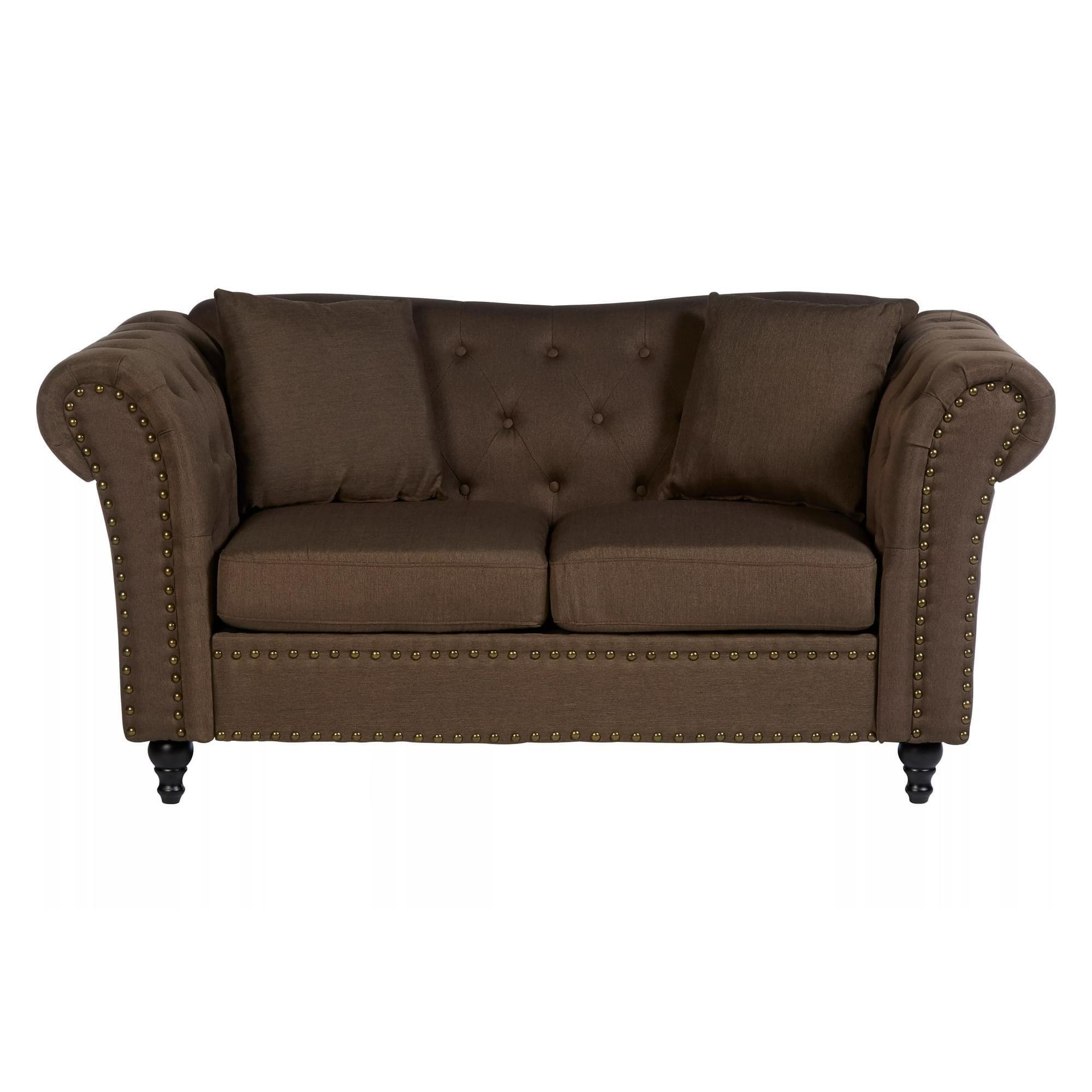 Interiors by Premier Fable 2 Seat Chesterfield Sofa - image 1
