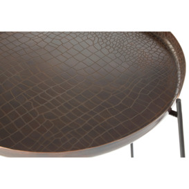 Hege Large Copper And Black Side Table - thumbnail 3