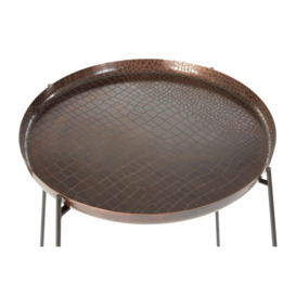 Hege Large Copper And Black Side Table - thumbnail 2