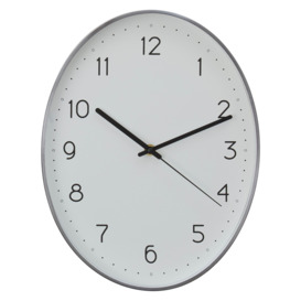 Interiors by Premier Elko Oval Wall Clock - thumbnail 1