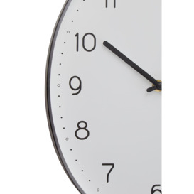 Interiors by Premier Elko Oval Wall Clock - thumbnail 3