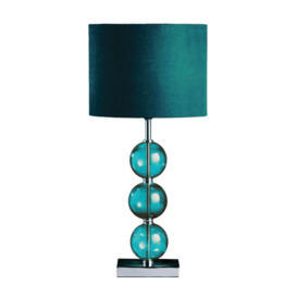 Interiors by Premier Mistro Suede Effect Shade Table Lamp