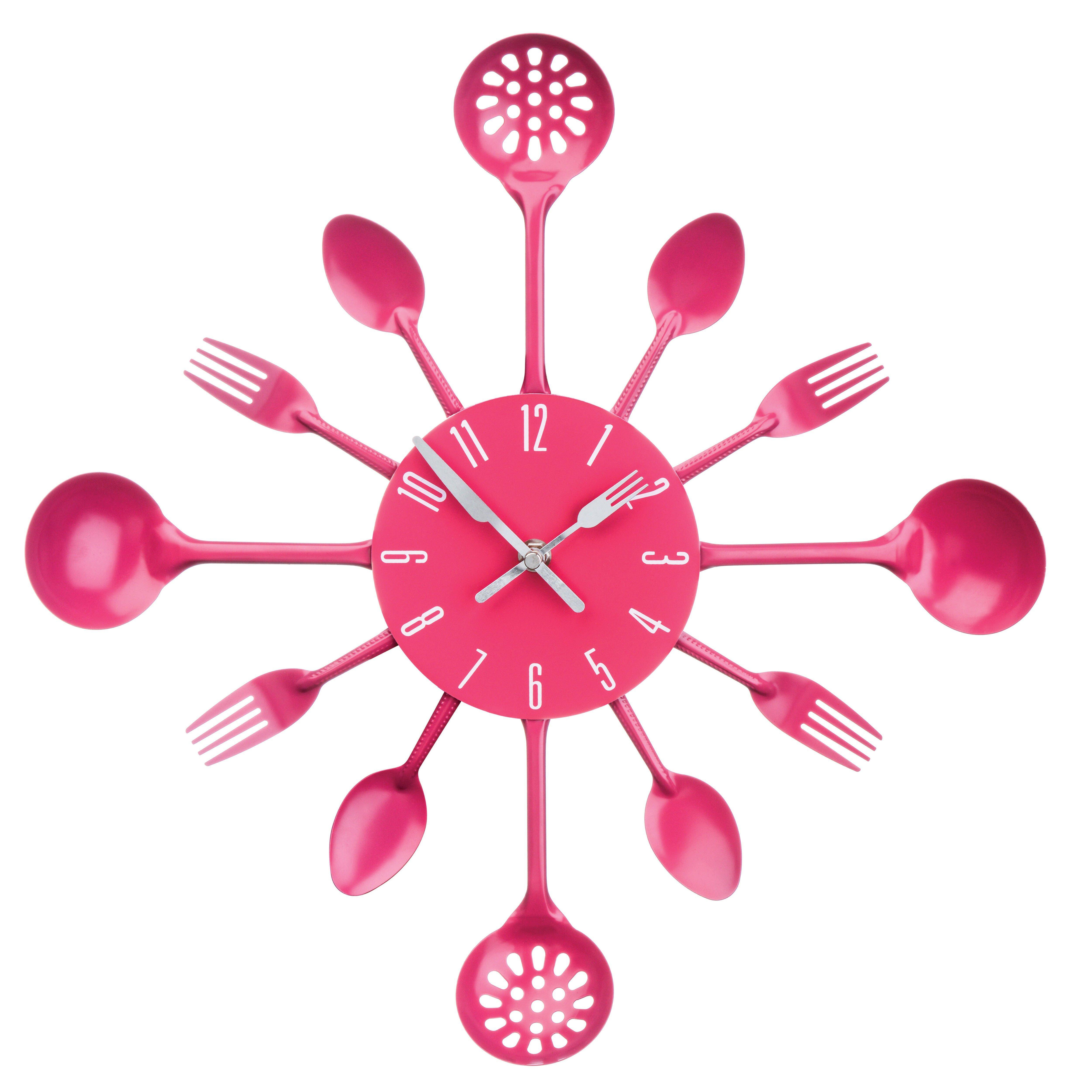 Maison by Premier Cutlery Metal Wall Clock - image 1