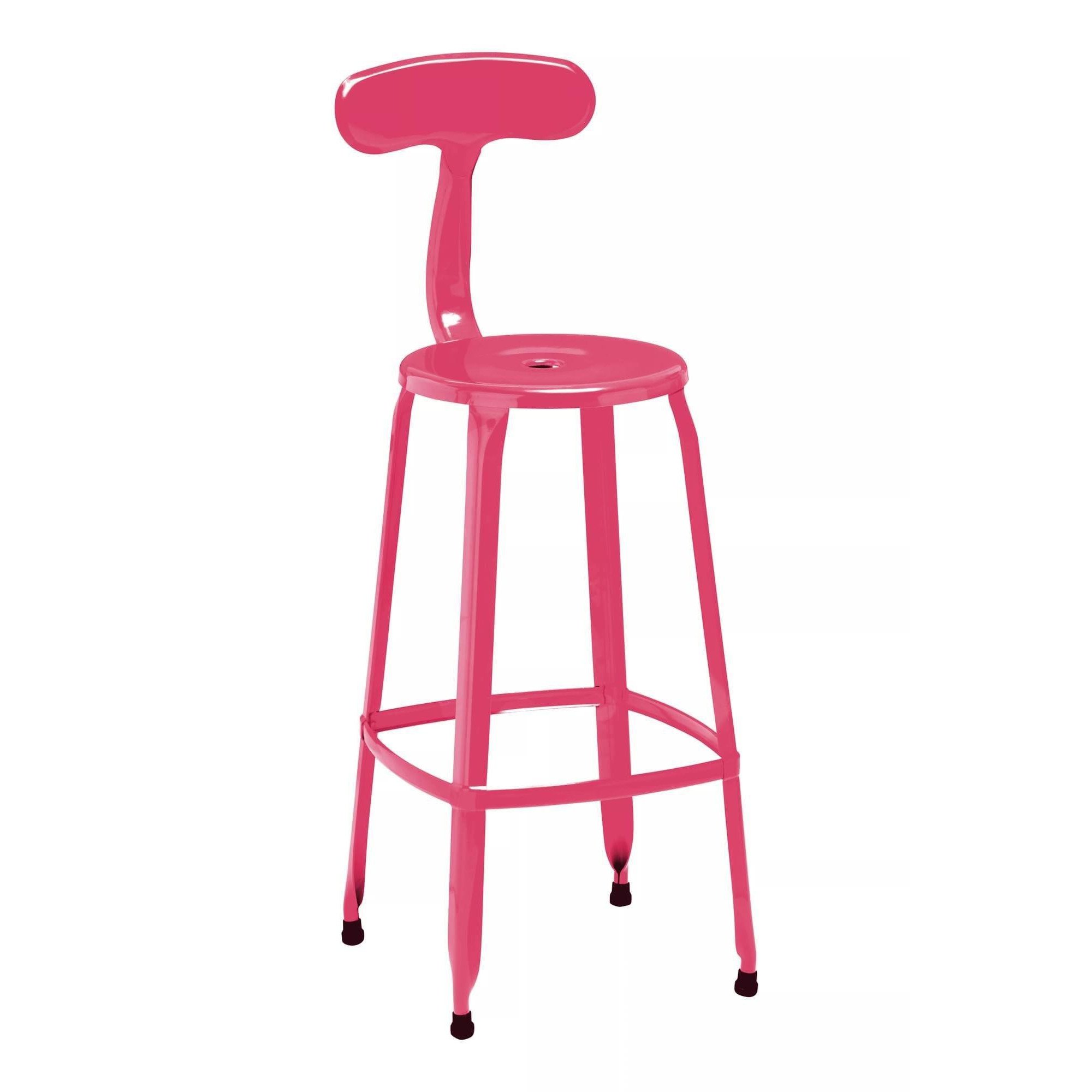 Interiors by Premier Hot Pink Disc Bar Chair - image 1