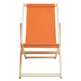Ethically Sourced Stylish Deckchair - thumbnail 1