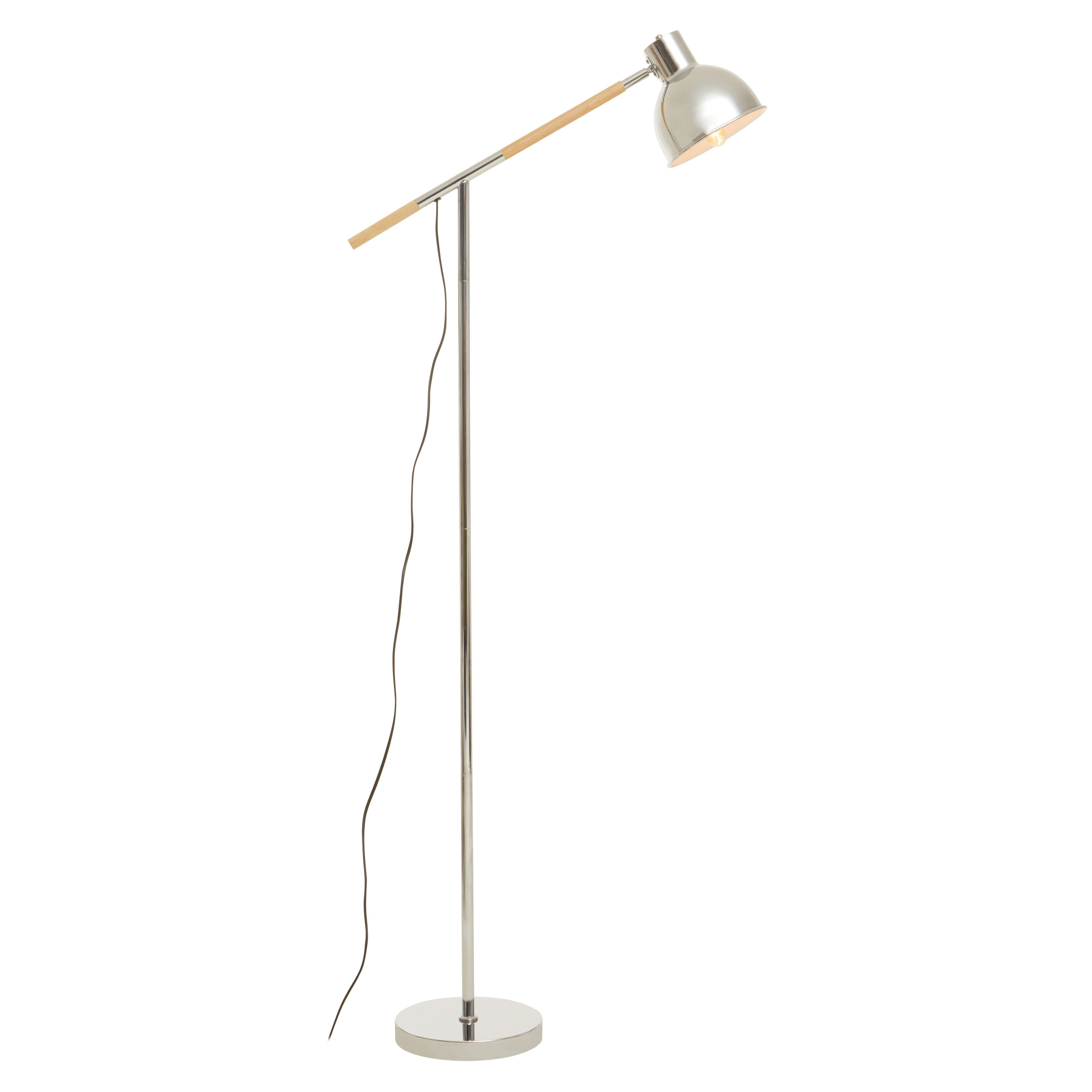 Interiors by Premier Adjustable Rotating Floor Lamp, Convenient Space-Saver - image 1