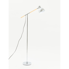 Interiors by Premier Adjustable Rotating Floor Lamp, Convenient Space-Saver - thumbnail 3