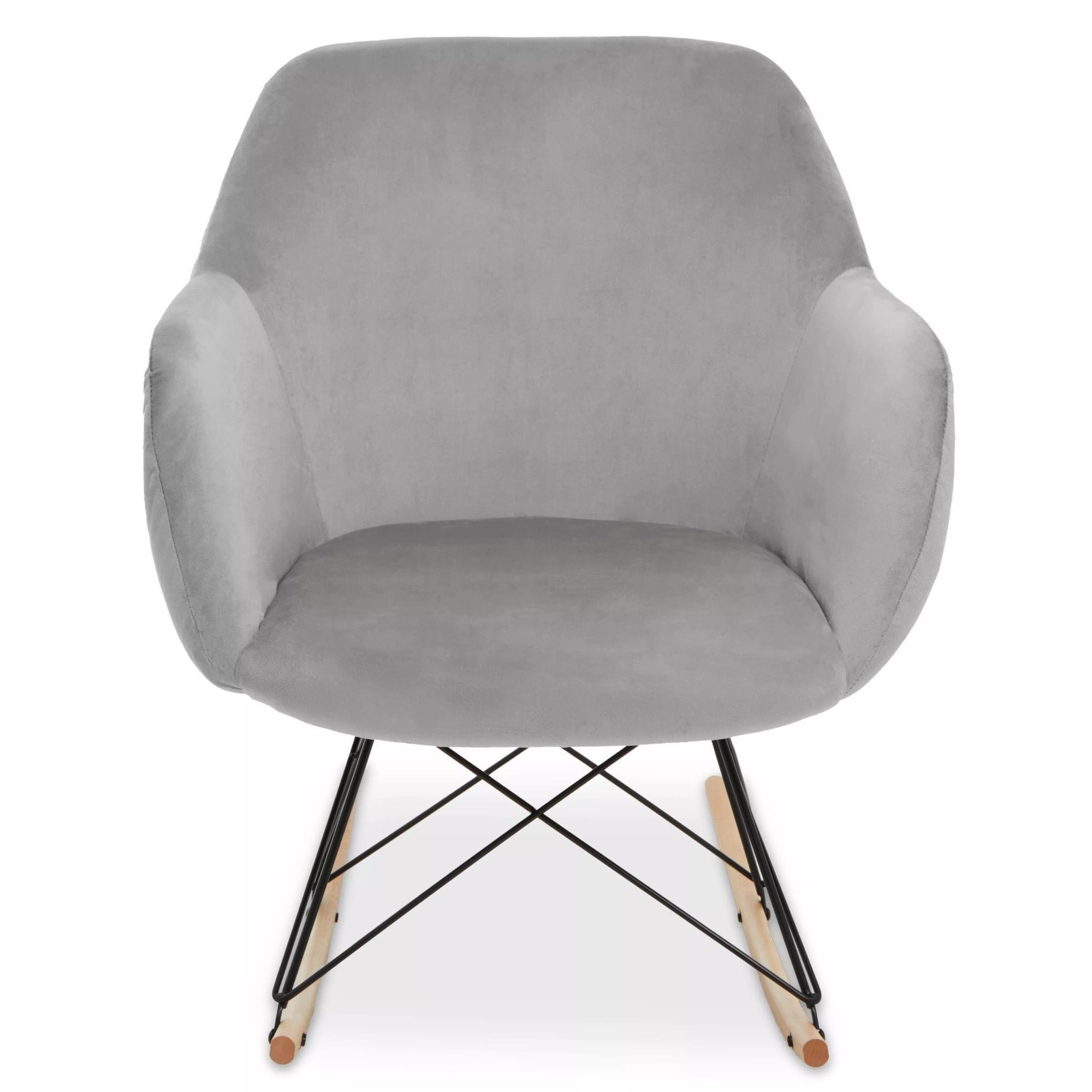 Interiors by Premier Stockholm Small Velvet Rocking Chair - image 1