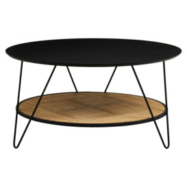 Depok Coffee Table With Hairpin Legs - thumbnail 1