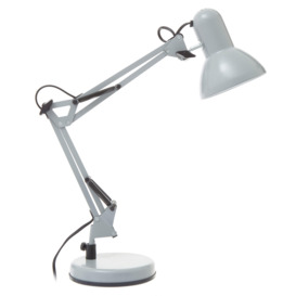 Adjustable Height Matte Metal Lamp, Practical Desk Lamp, Functional Table Lamp, Versatile Modern Lamp