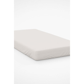 Egyptian Cotton 400 Thread Count 30cm Fitted Sheet - thumbnail 1