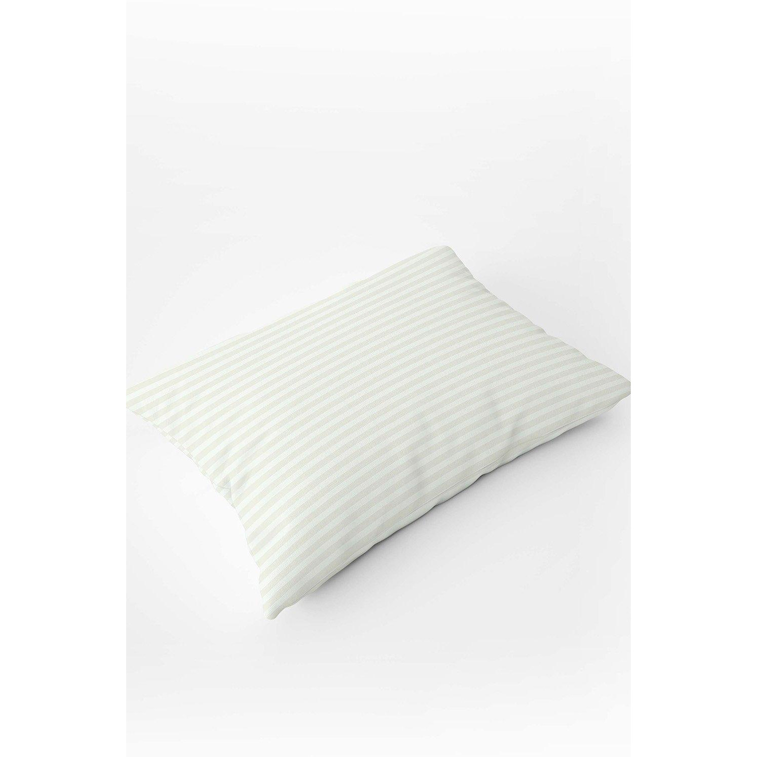 Hotel Suite Satin Stripe 540 Thread Count Housewife Pillowcase - image 1
