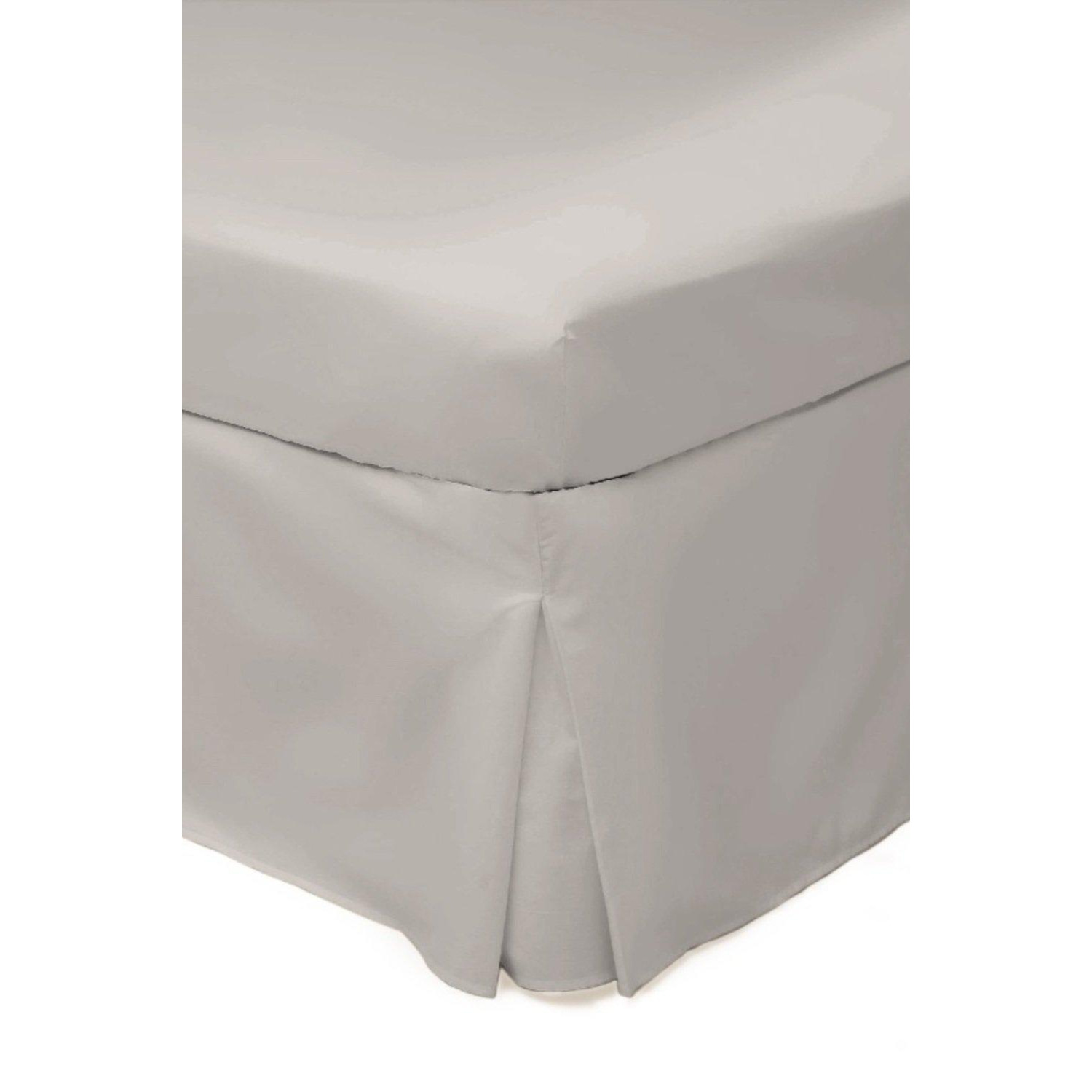 Easy Care 200 Thread Count Cotton Polyester Percale Platform Valance - image 1