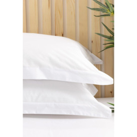 Easy Care 200 Thread Count Cotton Polyester Percale Oxford Pillowcase - thumbnail 2