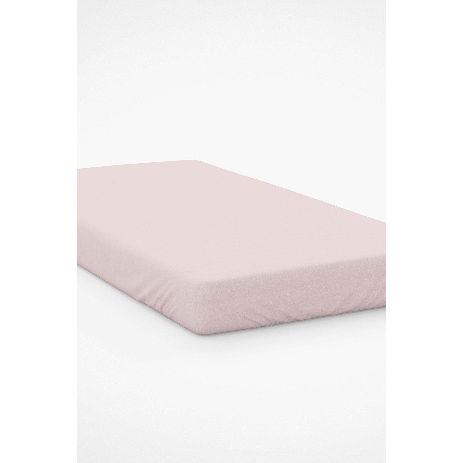 Easy Care 200 Thread Count Cotton Polyester Percale 28cm Fitted Sheet - image 1