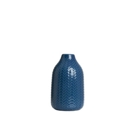 Cheveron Ceramic Vase