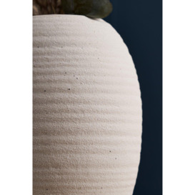 Small Textured Ceramic Vase - thumbnail 3