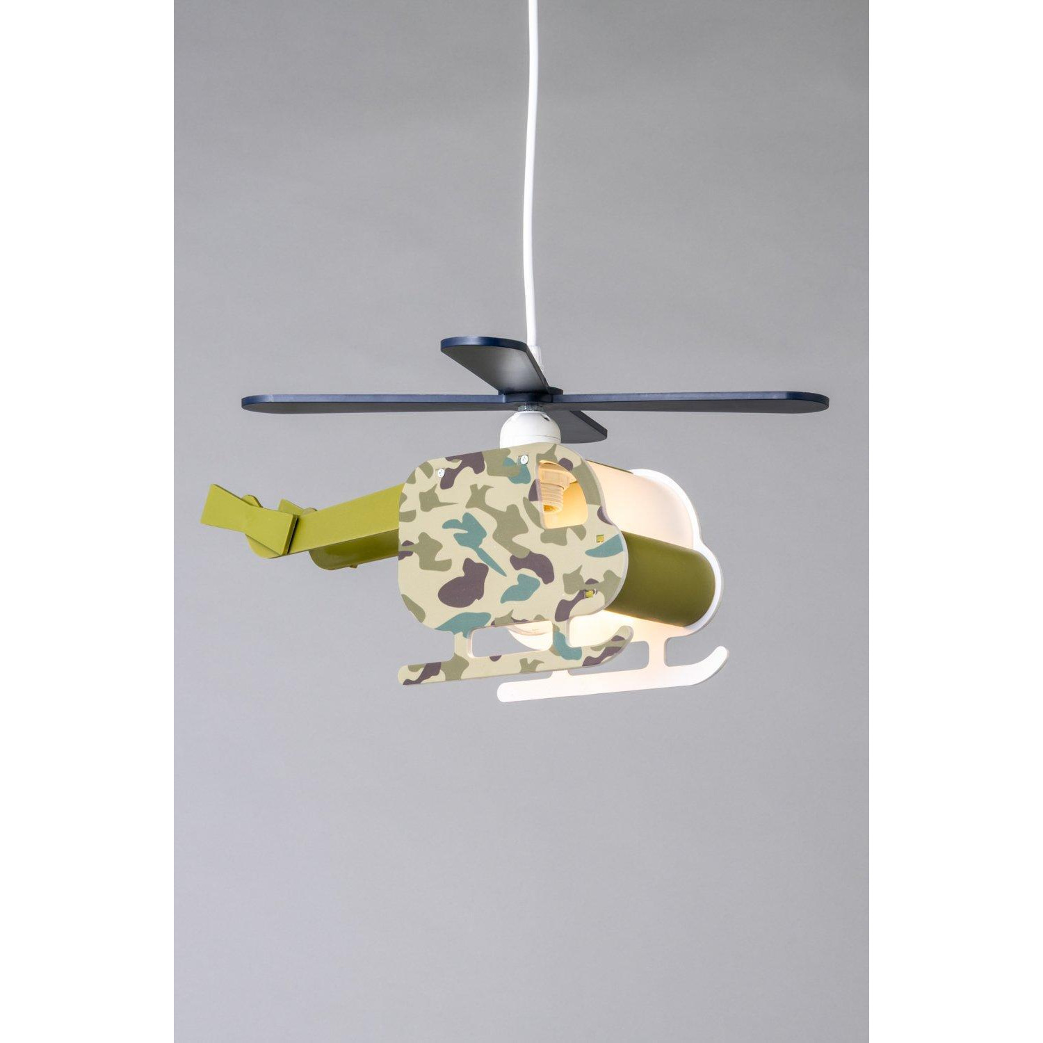 Glow Helicopter Ceiling Pendant Light - image 1