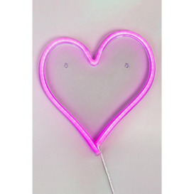 Glow Heart Neon Wall Light