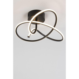 Glow Whirly Flush Ceiling Light
