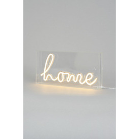 Glow Home Neon Light Box Table Lamp - thumbnail 1