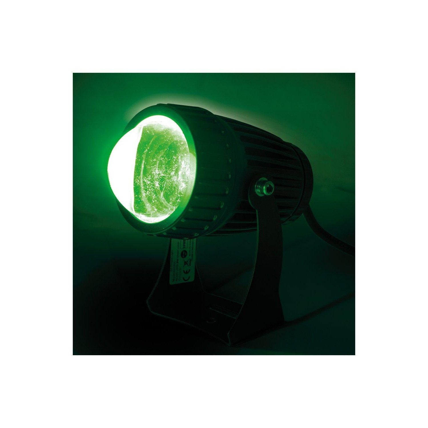 8W Coloured LED Pin spot with Black Body - image 1