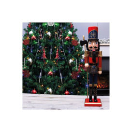 Nutcracker Red, Blue & Gold Christmas Ornament Decoration
