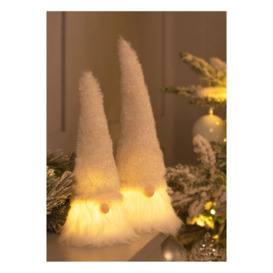 Netagon Home Light Up Christmas Gonk Gnome Ornament Decoration-Anders - thumbnail 3