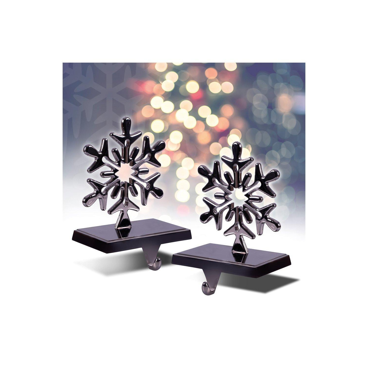 Set of 2 Christmas Stocking Holders - image 1