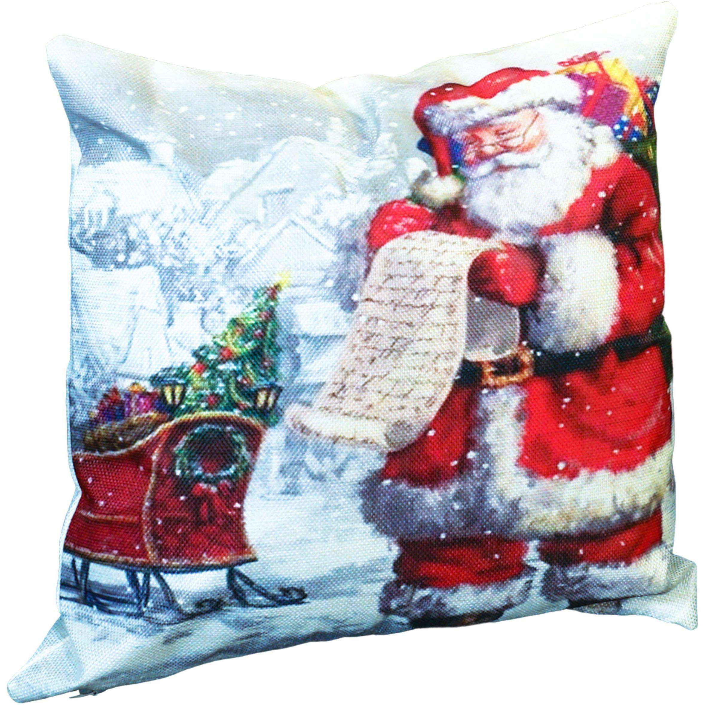 Santa Design Christmas Themed Cushion 40X40CM - image 1