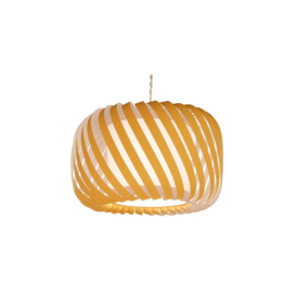 'Ribbon' Pendant Shade - Ochre