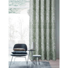 Keswick Floral Fully Lined Pencil Pleat Curtains - thumbnail 2