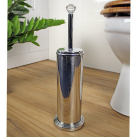 'Crystalle' F/S Toilet Brush & Holder