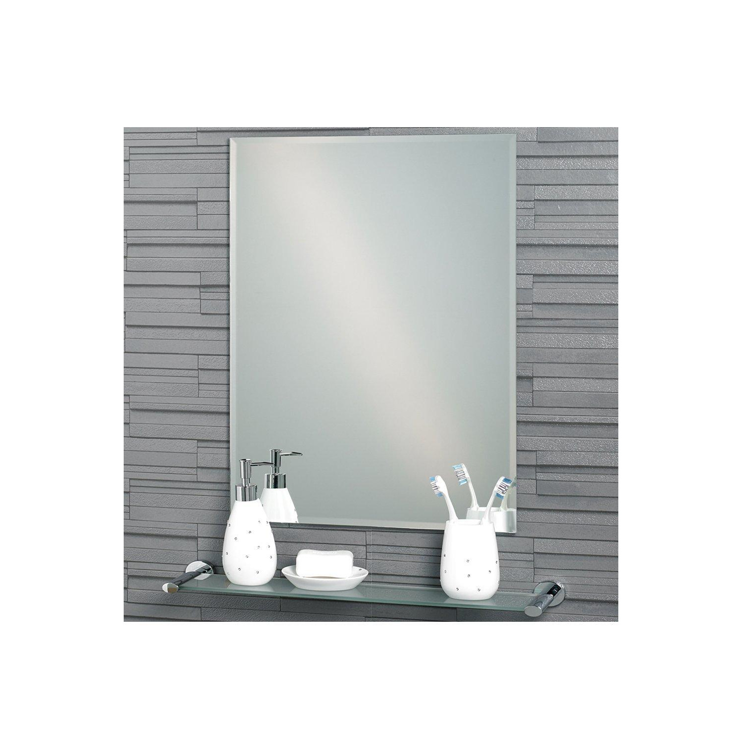 'Fairmont' Rectangular Mirror Small 60cmx45cm - image 1