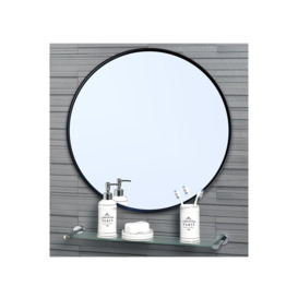 'Portabello' Round Mirror Small 40cm Dia - thumbnail 1