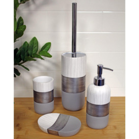 'Luxe' Set Of 4 Bathroom Accessories - thumbnail 1