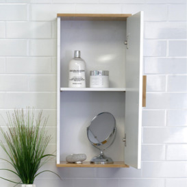 'Nola' Single Wall Mounted Bathroom Cabinet - thumbnail 2