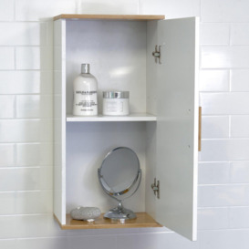 'Nola' Single Wall Mounted Bathroom Cabinet - thumbnail 3