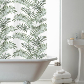Shower Curtain Palm Leaf PEVA 180 x 180cm