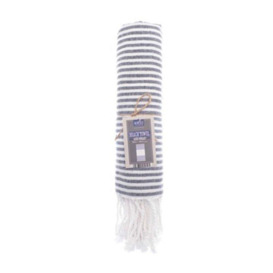 Haman Beach Towel 90x180 Stripe Blue